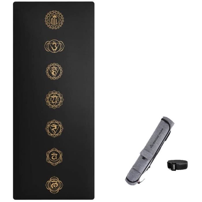 TAPIS DE YOGA U Antideacuterapant Tapis Yoga Parfait pour Sport Au Sol Gym Et Fitness Yoga Mat Tapis De Yoga en Caoutchouc Natur987