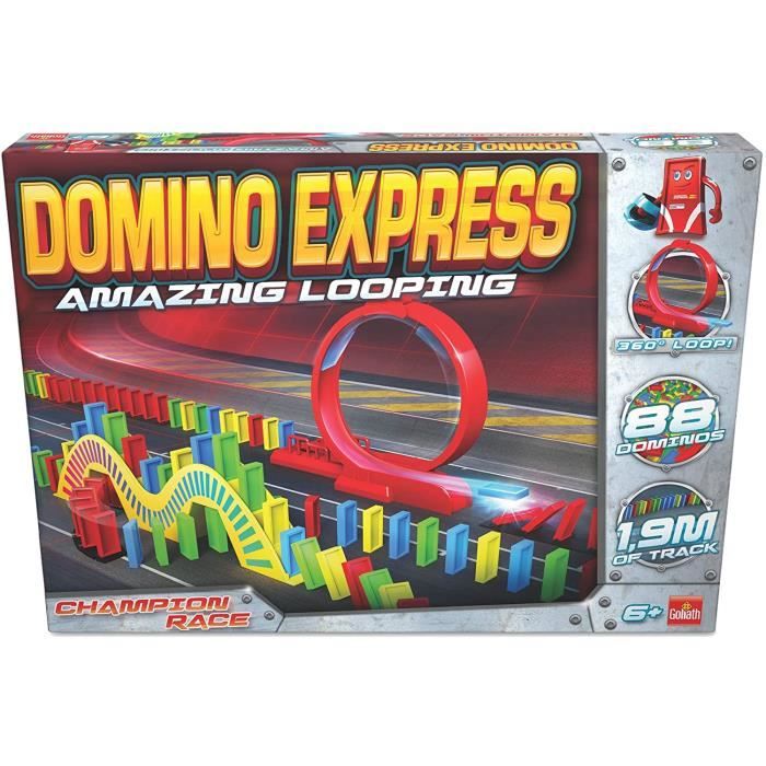 VEHICULE A CONSTRUIRE ENGIN TERRESTRE A CONSTRUIREGoliath - Domino Express Amazing Looping - Jeu de construction - 81007.012171