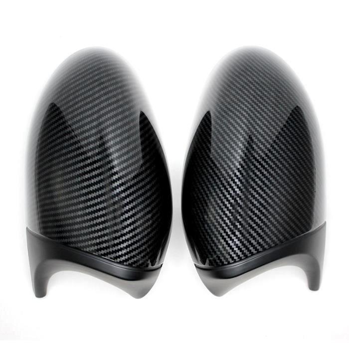 Fibre de carbone - Couvercle de rétroviseur de voiture Style M3, 2 pièces, pour BMW E90, E91, 2005-2007, E92,