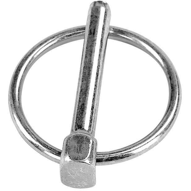 CHAUBEYRE - Goupille clip 6mm acier zingué c/2