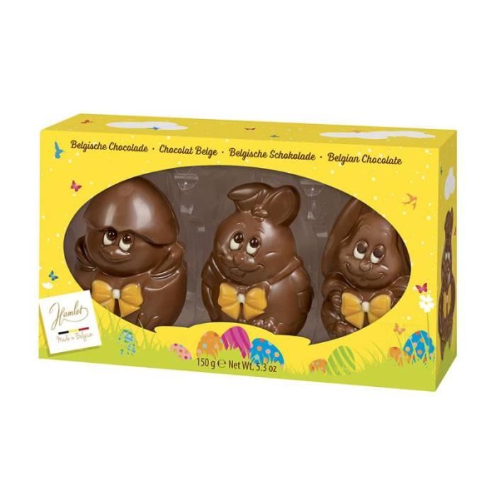 Boîte 3 moulages de Pâques