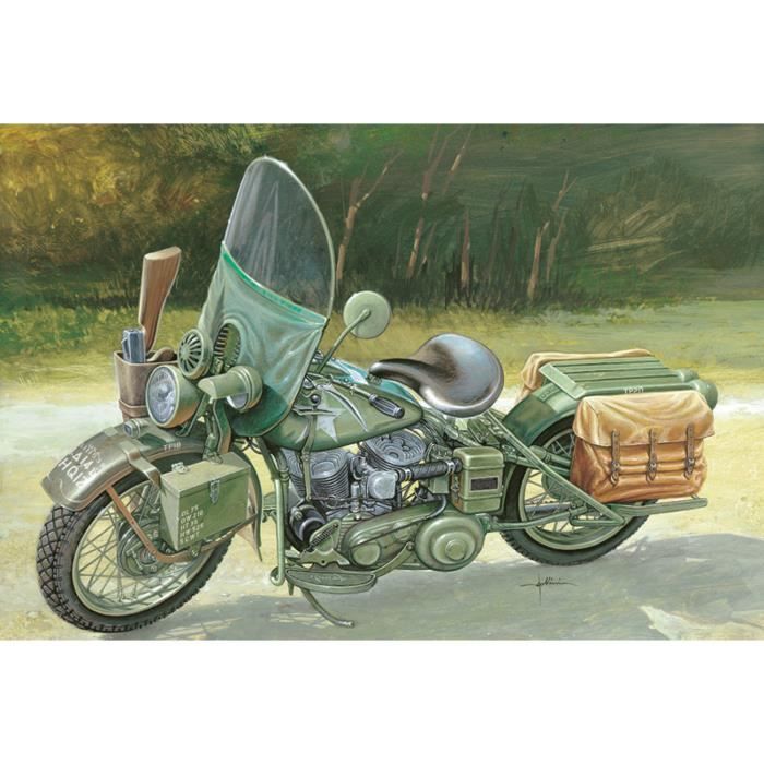 Maquette moto militaire : WLA 750 aille Unique Coloris Unique
