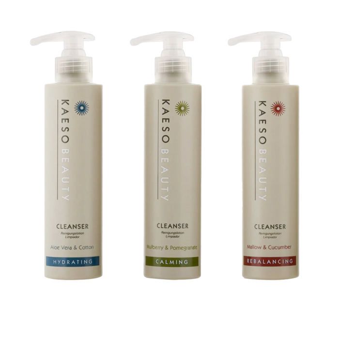 Kaeso Lait nettoyant démaquillant doux Peaux normales à sèches Sans huiles minérales, Sans parabène, Sans sulfate, 495ml Normale