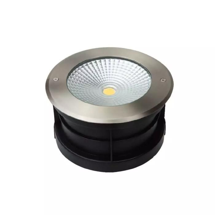 Spot LED Extérieur à enterrer ou encastrer 24W (éclairage 200W) étanche IP67 (Blanc Chaud (3000K))