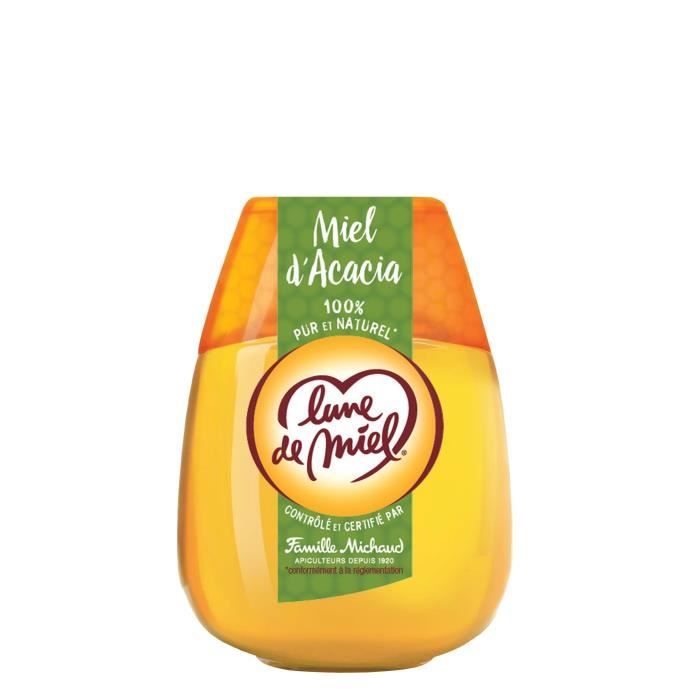 Miel liquide d'acacia 250 g Lune de miel