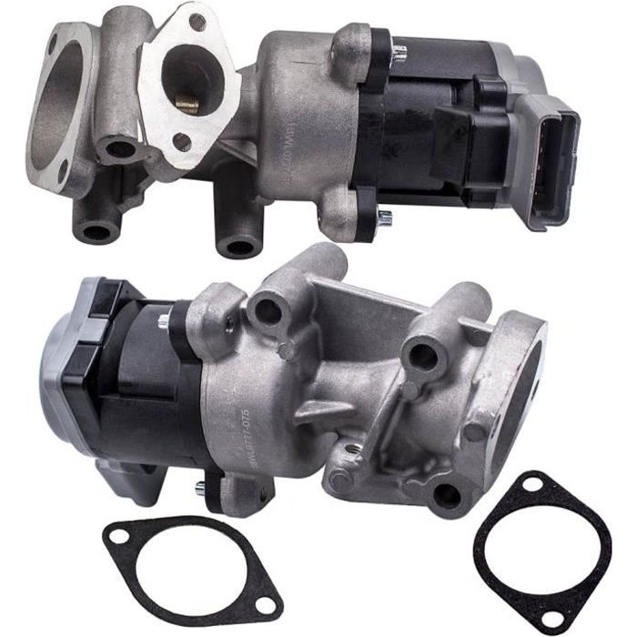 Vanne EGR pour Citroen C5 C6 pour Peugeot 407 607 2.7HDi JAGUAR XF XJ 2x Recirculation EGR Avant Droite+Gauche