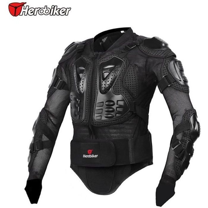 veste de moto . moto armure protectrice protection du corps moto Armure Noir