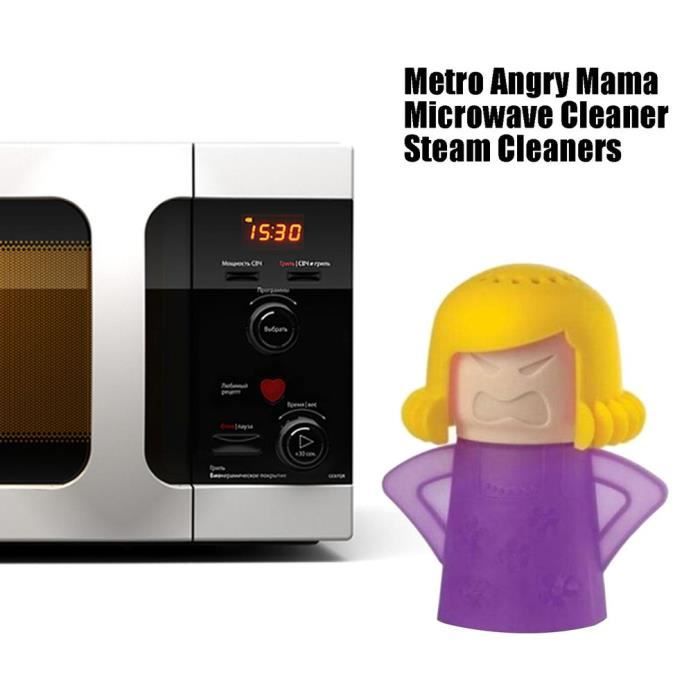 Nettoie les Fours Micro Ondes violet
