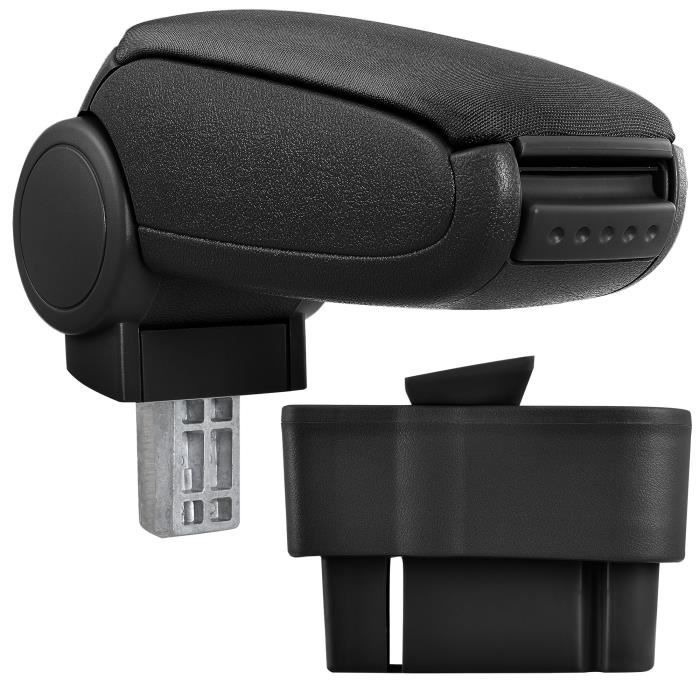 pro.tec accoudoir central spécifique pour Opel Corsa D concernant les années modèles à partir de 2006 - accoudoir avec compartime...