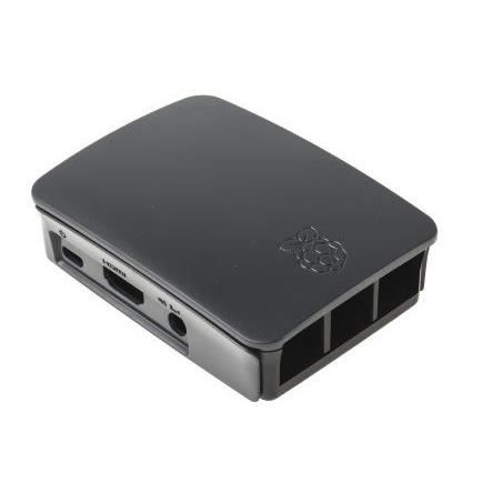 RASPBERRY PI Boîtier Official Pi 3 - Noir/Gris