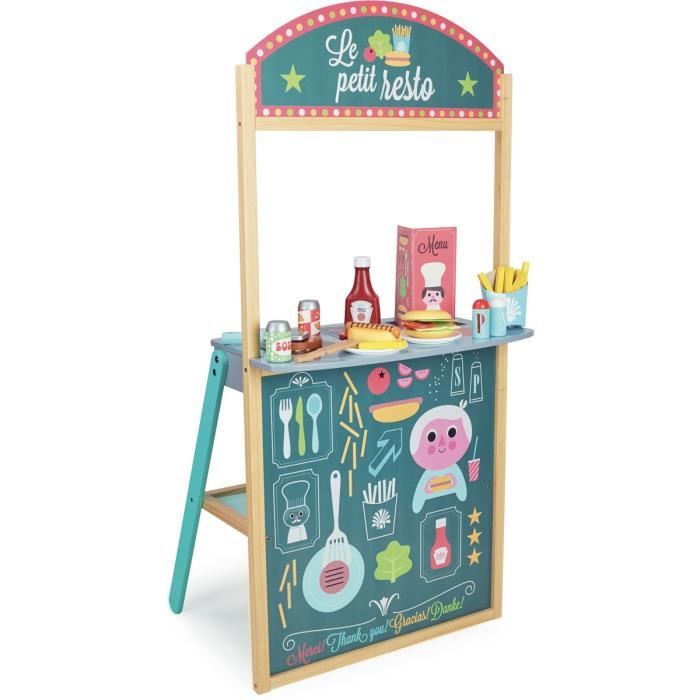 Jour de Marché Petit Resto Multicolore