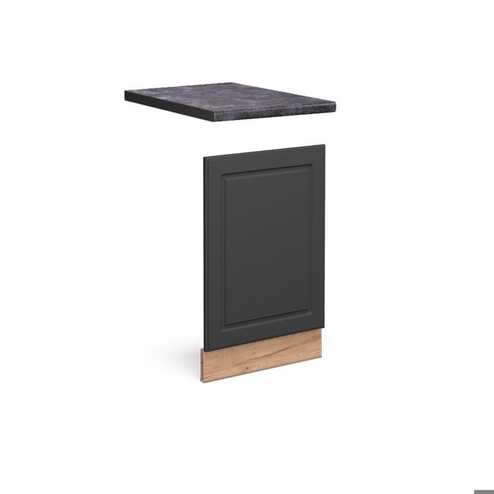 Façade Fame-Line 45cm PT Anthracite Anthracite-or/Chêne de force doré Vicco 46813