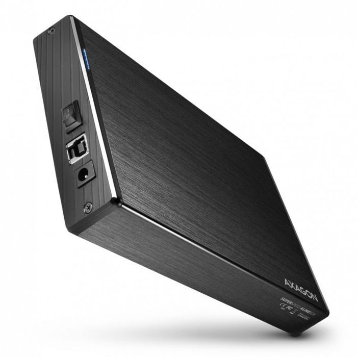Boîtier de disque dur externe - Axagon - EE35-XA3 - USB 3.0 - 3.5 pouces - Noir