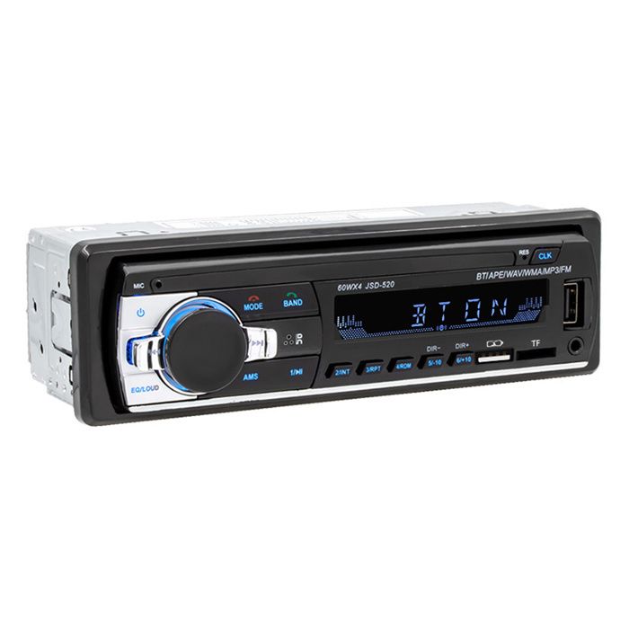 Autoradio Bluetooth Main Libre Stéréo Auto Radio Supporte AUX/SD/USB / MP3 / MAV FM Radio Voiture Récepteur