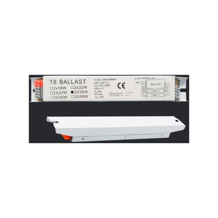 Ballast électronique Tridonic Pour Tube Fluo T8 1x58W - Neuf