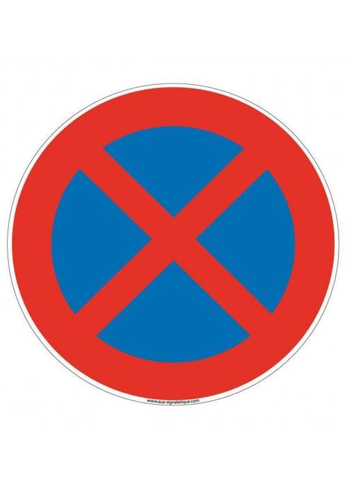 Señal De Aparcamiento Prohibido Salida De Coches - PVC 1.5mm O Aluminio - Varios Tamaños