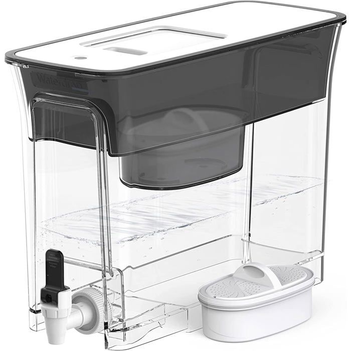 Support Filtre à Eau Berkey En Acier Inoxydable - 6" Haut, 9" Diamètre, Pieds Amovibles Portable