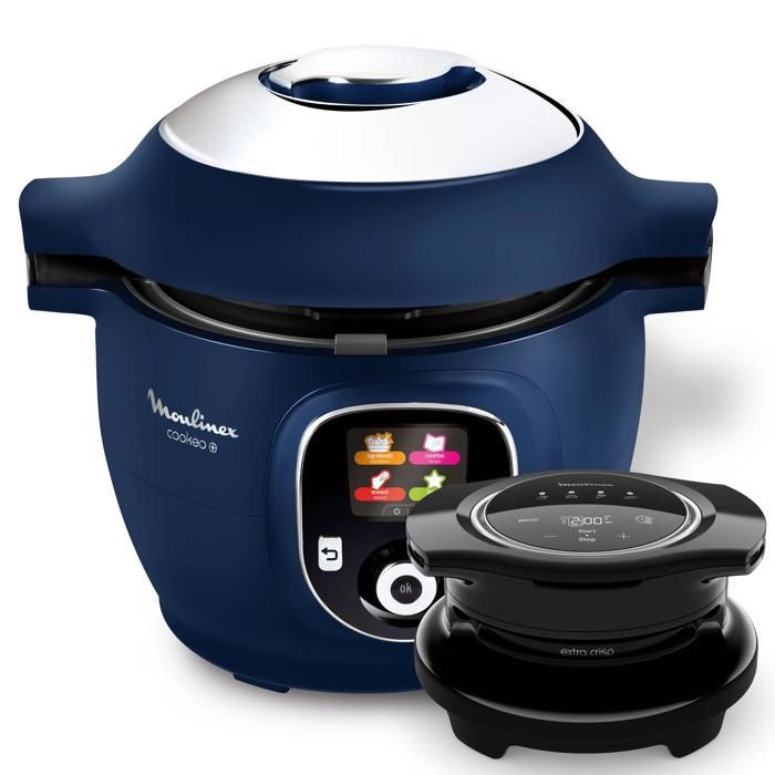 MOULINEX YY5585FB Cookeo+ 150 recettes avec Extra Crisp et louche - vue 2