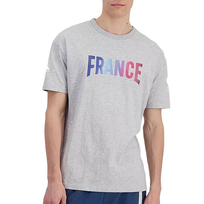 T-Shirt Gris Homme Le Coq Sportif Efro 24