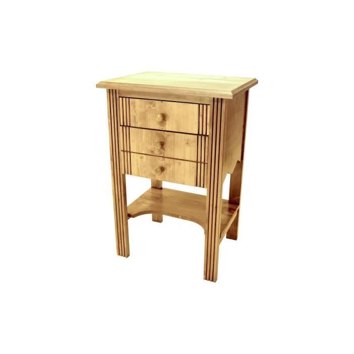 console hall d'entrée bois et tiroirs - abc meubles - miel antiquaire - bois massif - blanc - campagne