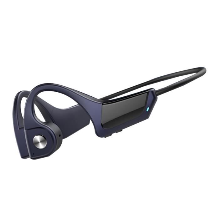 Casque à conduction osseuse Bluetooth TWS Écouteur Conduite Vélo Sécurité Sport Cyclisme Casque