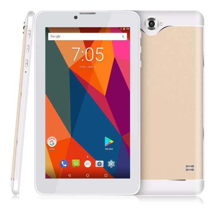 Tablette Tactile 7 Pouces 3G Android 7.0 Quad