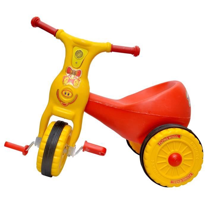 Triporteur Ovyyr Ducky Bebe Tricycle Ride A Velo En Plastique Abs Incassable Cdiscount Sport