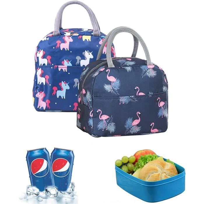 Petit Sac Isotherme pour Repas Flore - Lunch&Co