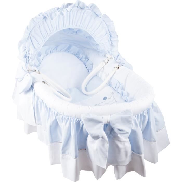 Maison Nougatine Prince Couffin Bebe Bleu Cdiscount Puericulture Eveil Bebe