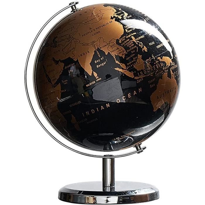 Globe Terreste Globe Terrestre Rotatif 720° Pour Bureau - Décoration Et Outil éducatif Géographie, Enfants Et Adultes Voyage Au Centre De La Terre