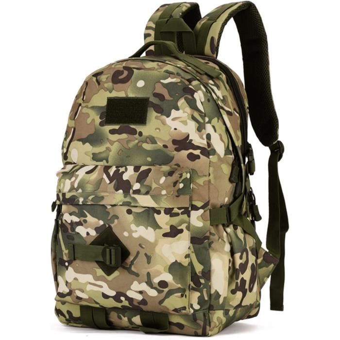 Grande capacité sac à dos tactique pour homme, sac à dos d'assaut