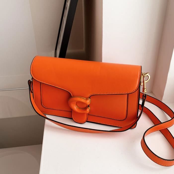 Sac a top main orange