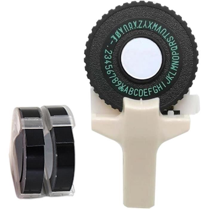 Étiqueteuse 3D E975 Avec 6 Rouleaux D'étiquettes à Gaufrer Portable, Appareil D'étiquetage Portable Avec Gaufrage, Imprimante D'étiquettes Pour La Maison, Le Bureau