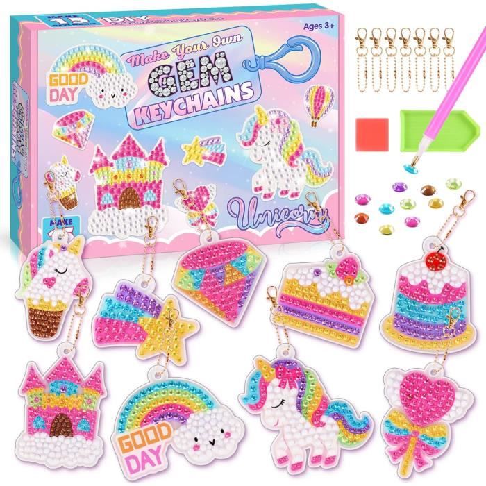 Cadeau Fille 5 6 7 8 9 10 Ans, Kit Diamond Painting Enfant Licorne, Loisir  Creatif Jouet Peinture Diamant Enfant Bricolage Activite - Cdiscount  Beaux-Arts et Loisirs créatifs