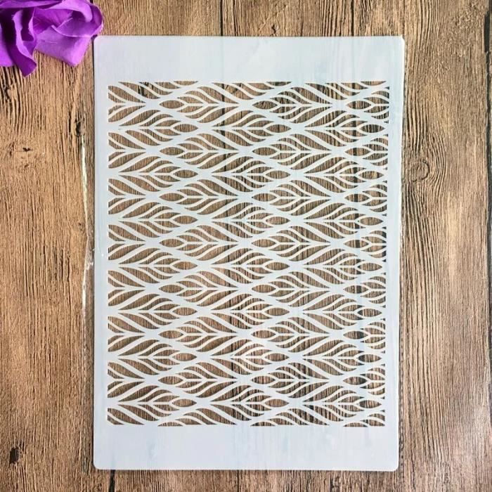 Ensemble 18 Pochoirs Sashiko Pour Quilting à La Main - Motifs Créatifs, Réutilisables, Pour Tissu Et Papier