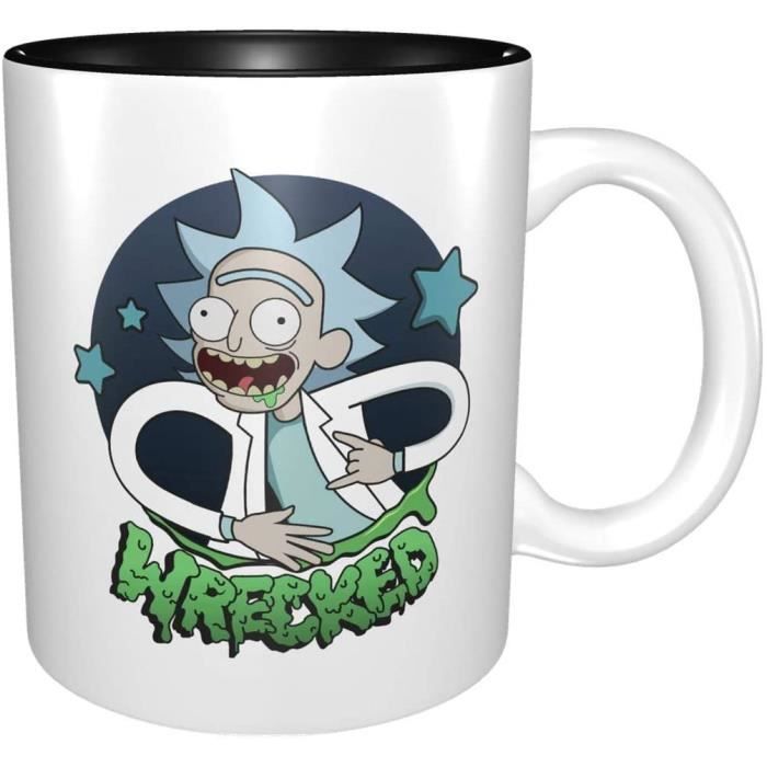 Rick et Morty Anime tasse en céramique tasse à café Unique drôle tasse à café nouveauté tasse de