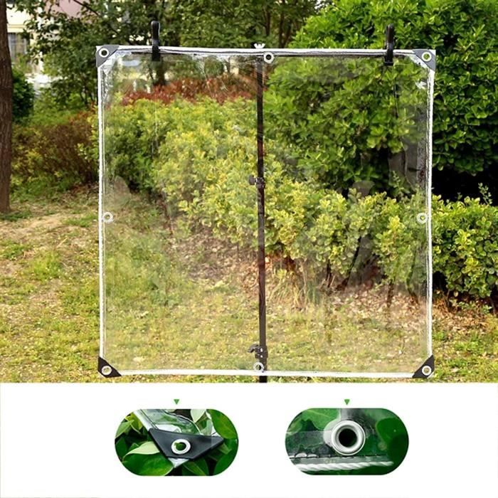 Bache Transparente Bache De Protection Exterieur Avec Oeillets