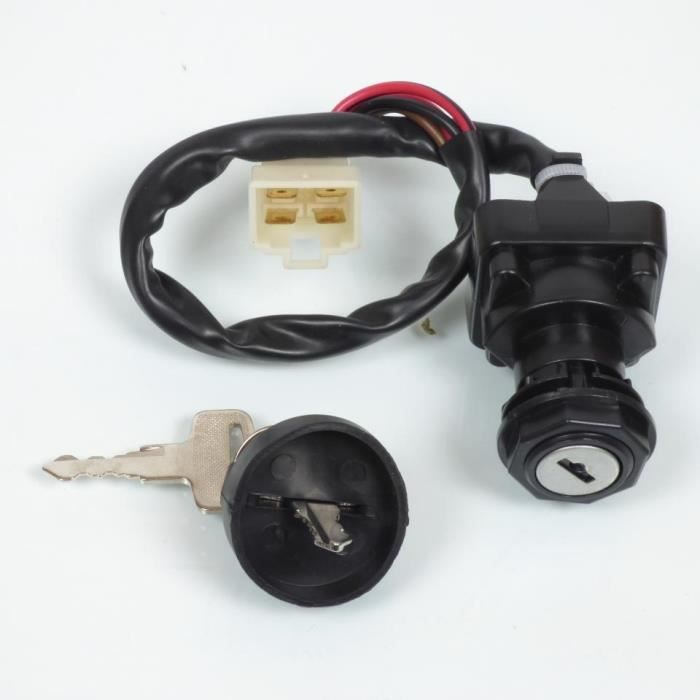 Clé De Contact Remplacement Pour Polaris Ranger, RZR, Sportsman - Compatible OEM 4012166, 4011142 - 6 Broches, 3 Positions