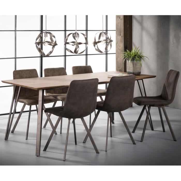 Table à Manger Design Industriel Glasgow