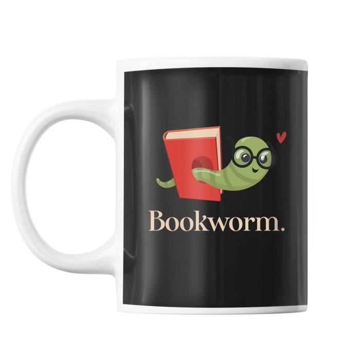 Mug Bookworm Tasse Cadeau Personnalisé