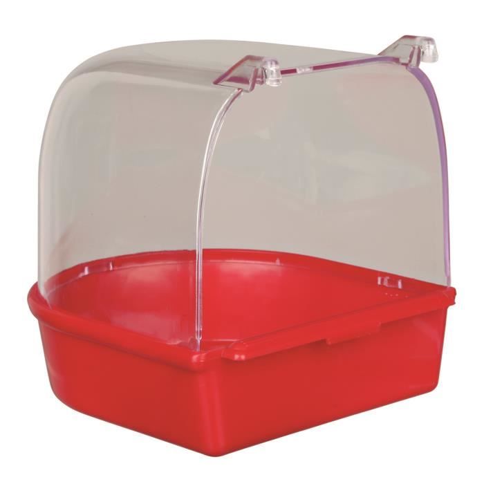 Trixie Baignoire Semi Circulaire En Plastique Pour Oiseau