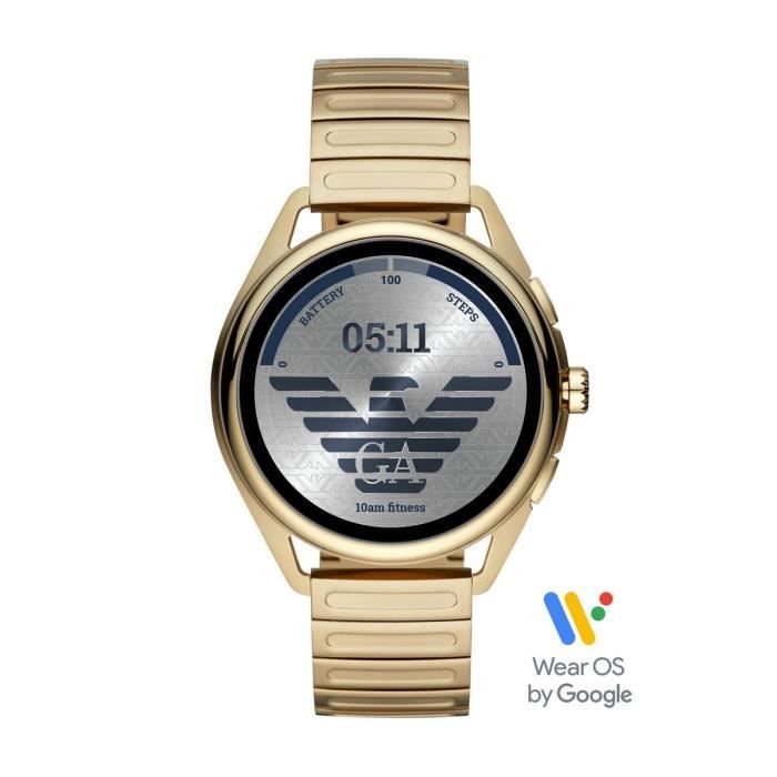 Montre Homme EMPORIO ARMANI CONNECTED en Acier Jaune Achat