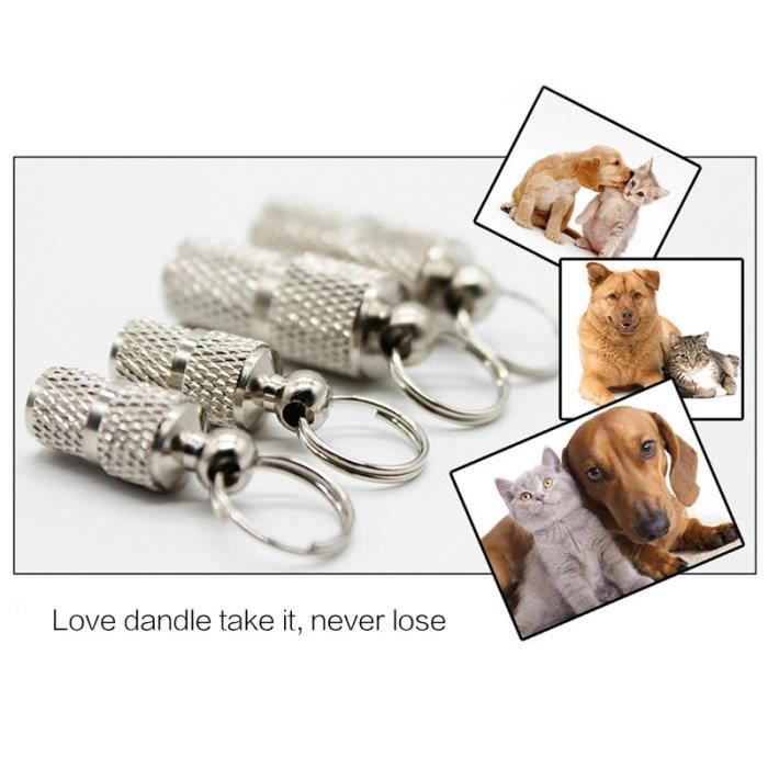 Pendentif D Identification Etiquettes D Identification Chien Chat 1 Piece Collier Carte D Identite Animal De Type Large Size Achat Vente Identification Etiquettes D Identification Ch Cdiscount