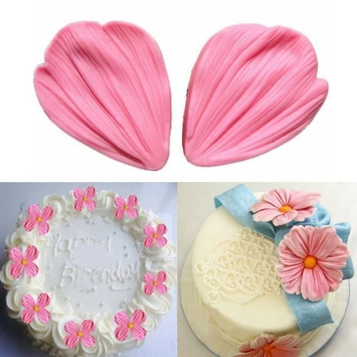 Ebuy Moule Gateaux En Silicone 3d Mold Fleur Petales Forme Bi Achat Vente Figurine Decor Gateau Cdiscount