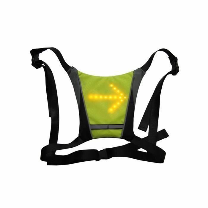 Gilet velo 2025 clignotant decathlon