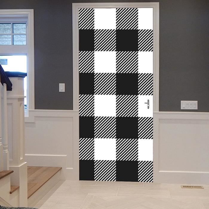 Sticker Porte Autocollant Poster De Porte 3D Plage Tropicale Avec