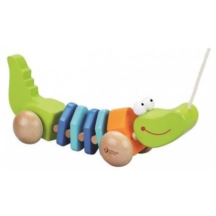 Crocodile en bois ? tirer - Jouet animal ? tirer 12 mois + - Cdiscount Jeux - Jouets