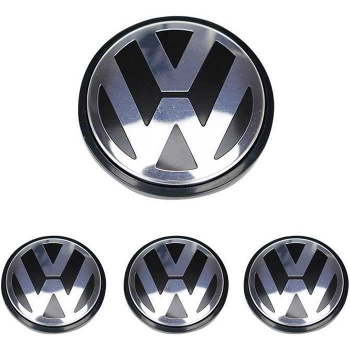 PFW 4 x caches moyeux centre roue VW pour Volkswagen 65mm ref. 3B7 601 171