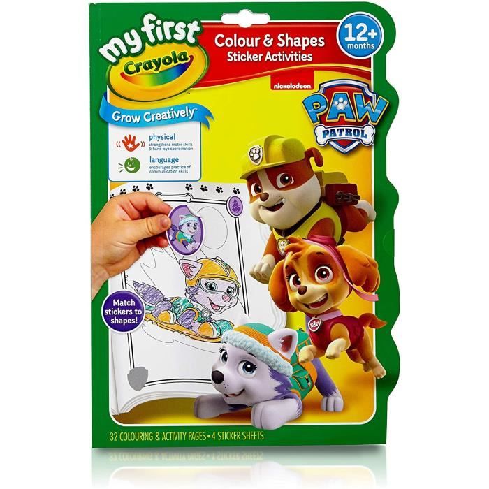 Kit De Dessin Crayola Mini Kids Album Coloriage Autocollants Pat Patrouille Coloriage Pour Enfant Et Tout Petit Cdiscount Beaux Arts Et Loisirs Creatifs Kit De Dessin Crayola Mini Kids Album Coloriage Autocollants Pat Patrouille Coloriage Pour Enfant Et Tout Petit Cdiscount Beaux Arts Et Loisirs Creatifs