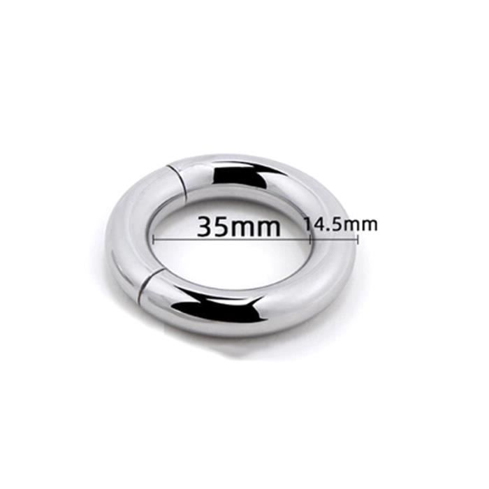 Kit Anneau De Chasteté Pour Hommes En Silicone - 3 Types De Civière De Balle, NEUF